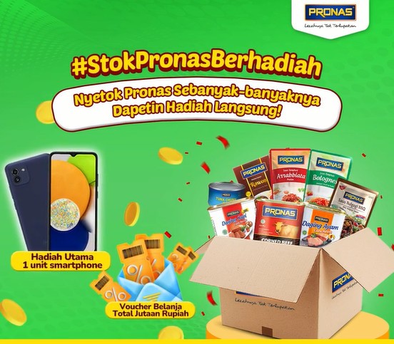 Lomba Foto Stok Pronas Berhadiah Smartphone & Voucher Belanja