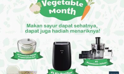 Lomba Masak Kewpie Vegetable Month Berhadiah Air Fryer