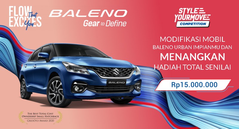 Lomba Modifikasi Digital Suzuki Baleno Berhadiah Total 15 Juta