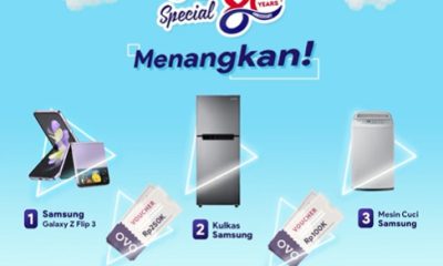 Lomba Review B29 Special 80 Years Berhadiah SAMSUNG Z Flip 3
