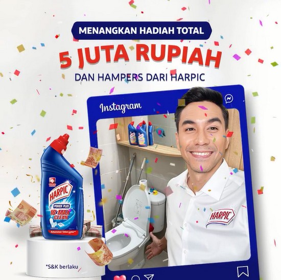 Lomba Selfie Toilet Bersih Maksimal Berhadiah Total 5 Juta