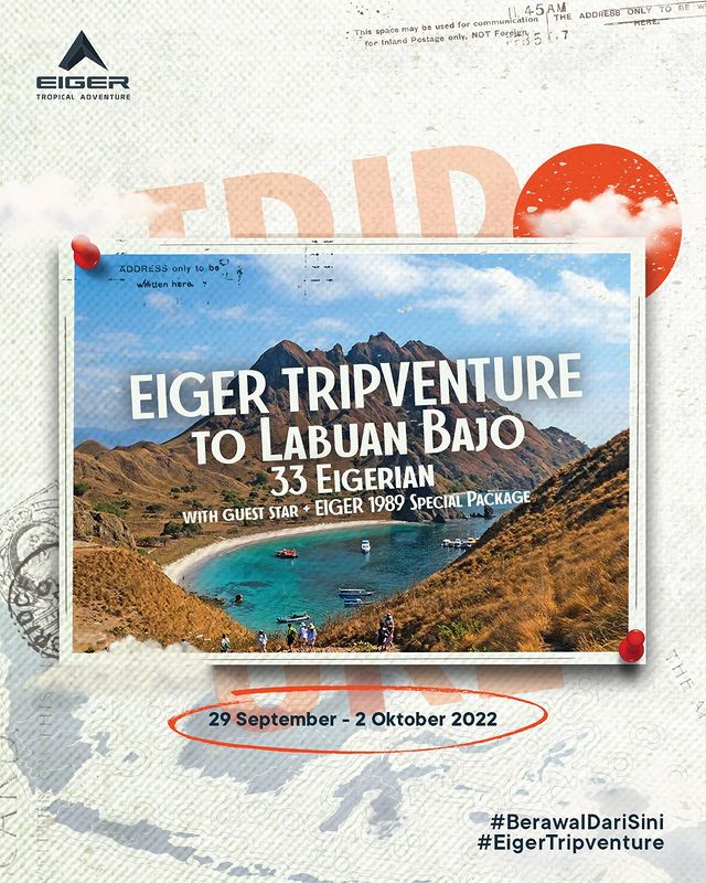 Lomba Video Eiger Adventure Berhadiah 33 Paket Trip ke Labuan Bajo