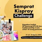 Lomba Video Gerakan Semprot Kispray Berhadiah SAMSUNG A73 5G