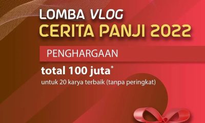 Lomba Video Vlog Cerita Panji 2022 Berhadiah Total 100 Juta