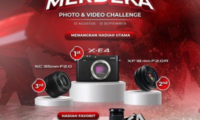 Merdeka Photo & Video Challenge Berhadiah Body Kamera X-E4
