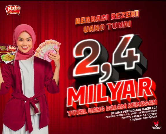 Promo Hato Berbagi Rezeki Berhadiah Langsung Total 2,4 Milyar