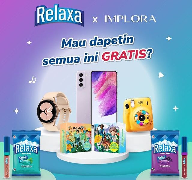 TikTok Challenge RelaxAction Berhadiah SAMSUNG S21 FE