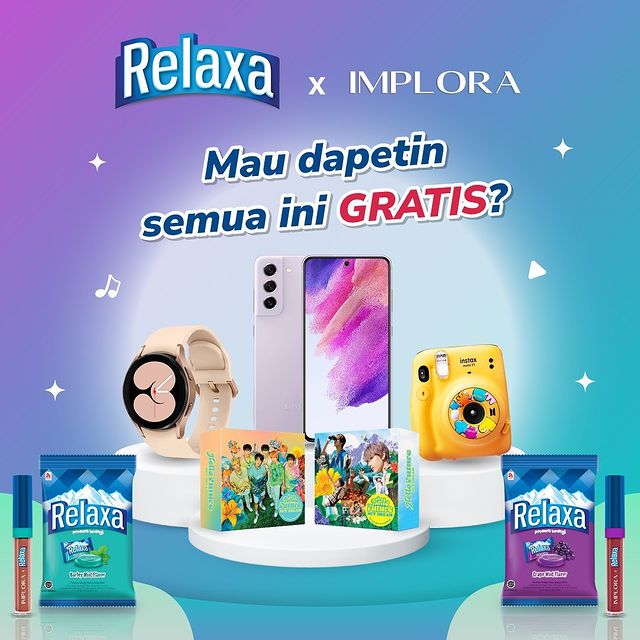 TikTok Challenge RelaxAction Berhadiah SAMSUNG S21 FE