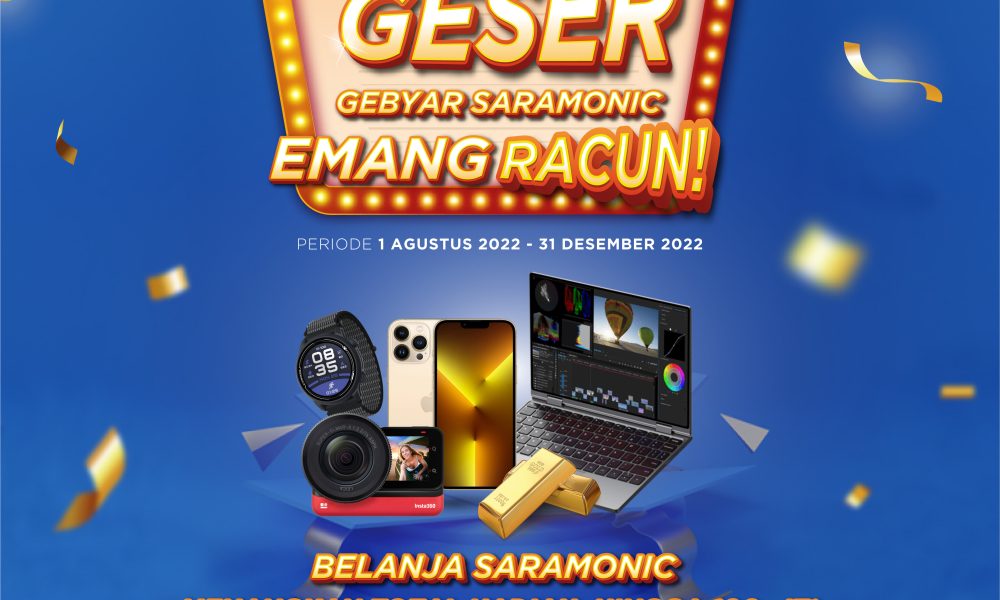 Undian Gebyar Saramonic Berhadiah Total Ratusan Juta Rupiah