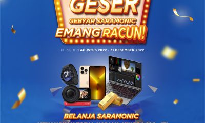 Undian Gebyar Saramonic Berhadiah Total Ratusan Juta Rupiah