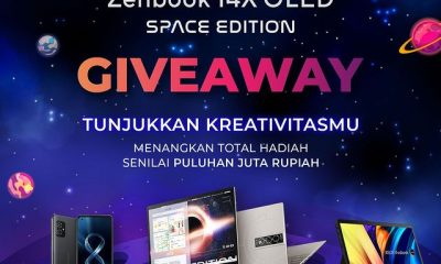 Asus Space Edition Filter Contest Hadiah ASUS Zenbook 14X OLED