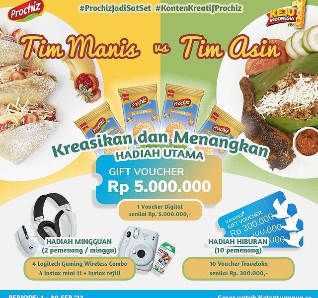 Bikin Konten Kreatif Prochiz Berhadiah Total Jutaan Rupiah