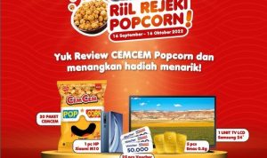 CemCem Riil Rejeki Popcorn Berhadiah TV, Emas, Smartphone, dll