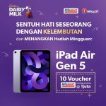 Challenge Cadbury Hugging Bar Hadiah iPad Air Gen 5 Tiap Minggu
