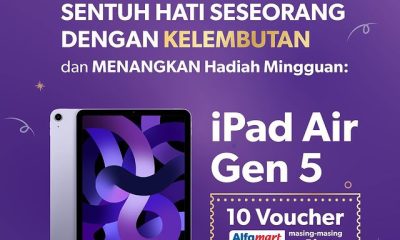 Challenge Cadbury Hugging Bar Hadiah iPad Air Gen 5 Tiap Minggu