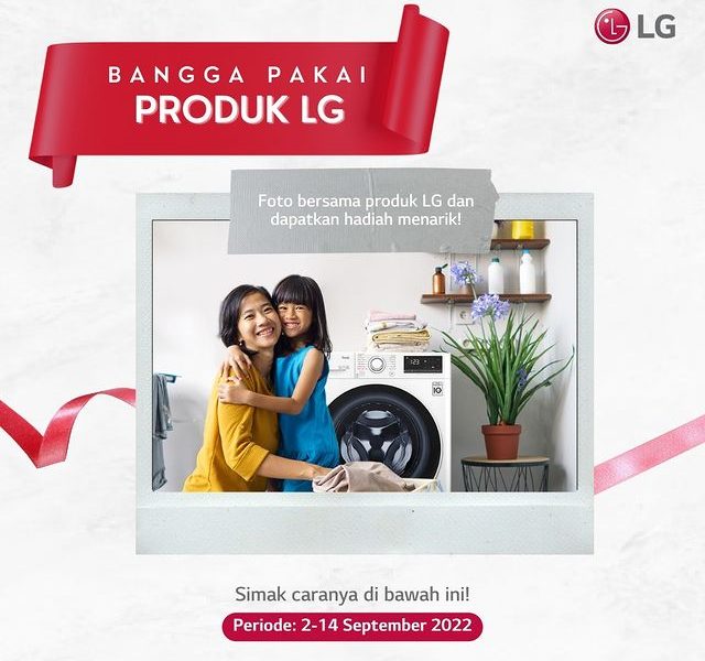 Foto Bareng Produk LG Berhadiah 10 unit Blender Portabel