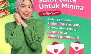 Kirim Surat Cinta Untuk Minma, Dapatkan Voucher Total 1 Juta