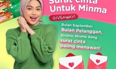 Kirim Surat Cinta Untuk Minma, Dapatkan Voucher Total 1 Juta
