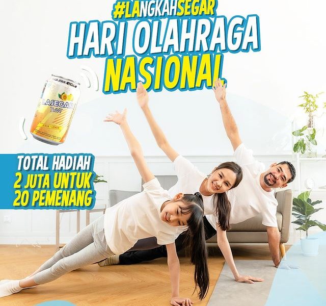 Kontes Foto Hari Olahraga Nasional Berhadiah Total 2 Juta Rupiah