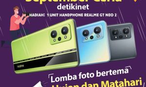 Kontes Foto Hujan & Matahari Berhadiah HP Realme GT NEO 2