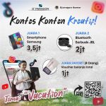 Kontes Konten Kreatif Vacation Berhadiah Total Jutaan Rupiah