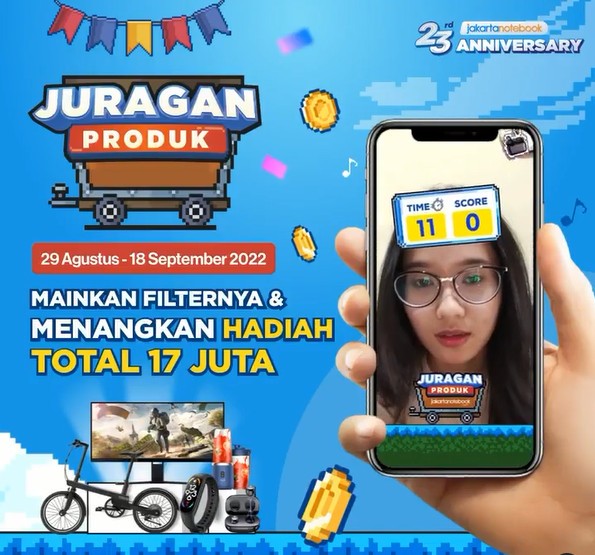 Kuis Filter Juragan Produk Berhadiah Sepeda Listrik Xiaomi QiCycle EC1