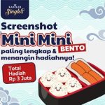 Kuis Screenshot Mini Mini Bento Berhadiah 3 juta