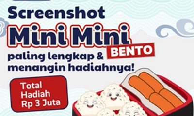 Kuis Screenshot Mini Mini Bento Berhadiah 3 juta