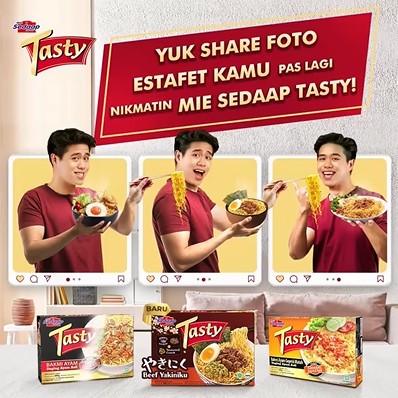 Lomba Foto Estafet Mie Sedaap Tasty Berhadiah Total 1 Juta