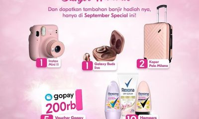 Lomba Foto Rexona Brightening Berhadiah Instax Mini 11, dll
