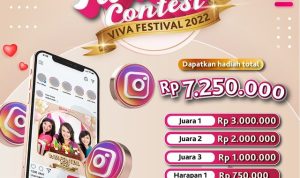 Lomba Foto Twibbon Viva Festival Berhadiah Total 7,2 Juta+