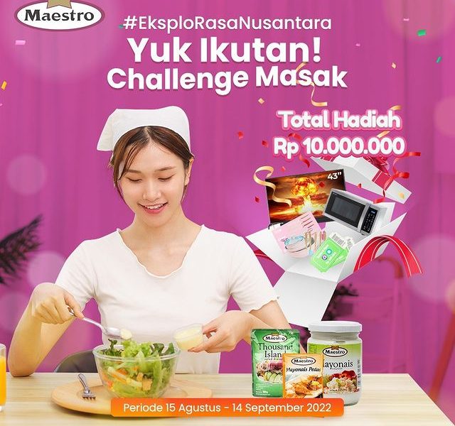 Lomba Masak EksploRasa Nusantara Berhadiah Total 10 Juta