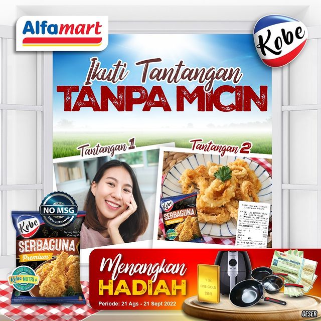 Lomba Masak Tanpa Micin Kobe Berhadiah Emas, Air Fryer, dll