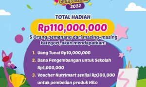 Lomba Menggambar Poster Hilo School 2022 Total Hadiah 110 Juta