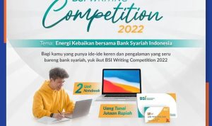 Lomba Menulis Bank Syariah Berhadiah Jutaan Rupiah + Notebook