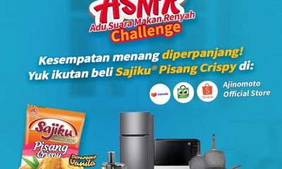 Lomba Video ASMR Pisang Crispy Berhadiah Total 35 Juta
