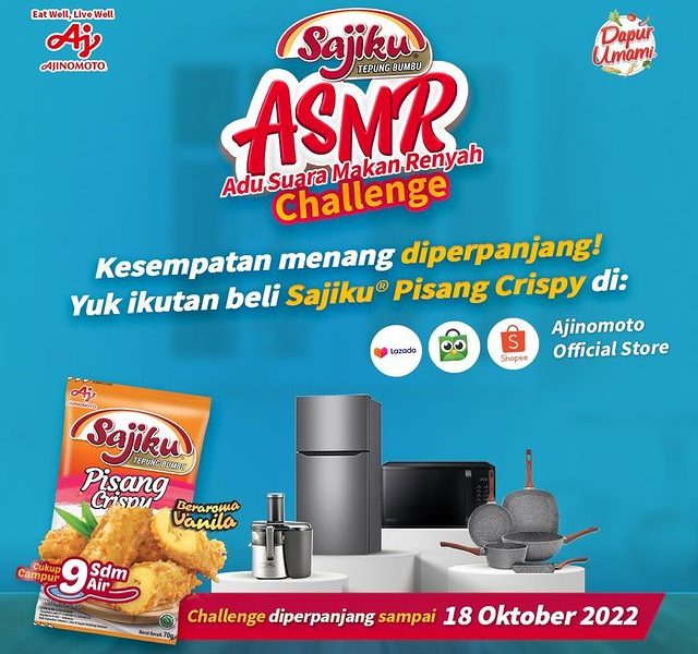 Lomba Video ASMR Pisang Crispy Berhadiah Total 35 Juta