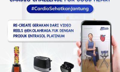 Lomba Video Cardio For Good Heart Berhadiah Blender Sharp, dll