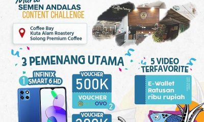 Lomba Video Mural Semen Andalas Berhadiah Infinix Smart 6 HD