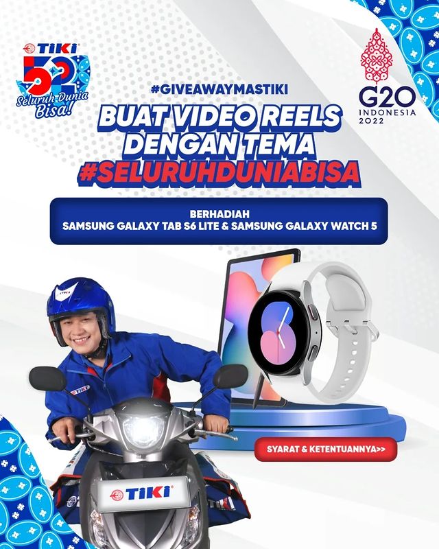 Lomba Video Reels Seluruh Dunia Bisa Berhadiah Samsung Tab S6 Lite