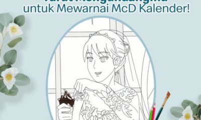 Warnai Momenmu Challenge Berhadiah McD Gift Card Total 1 Juta