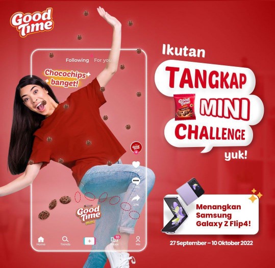 Main Filter Tangkap Good Time Mini Berhadiah SAMSUNG Z Flip 4