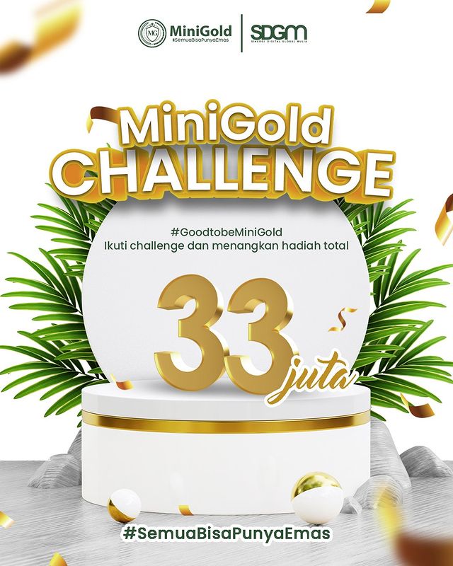 MiniGold Video Challenge Berhadiah Emas Senilai 33 Juta