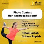 Photo Contest Hari Olahraga Nasional Berhadiah Jutaan Rupiah