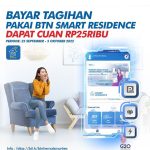 Promo Bayar Tagihan Pakai BTN Smart Residence Cuan Rp 25.000