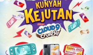 Promo Cloud9 Kunyah Kejutan Berhadiah 10 Nintendo Lite, dll