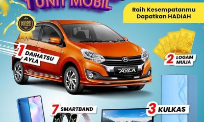 Promo Undian IDH JUWARA Grand Prize Mobil Daihatsu Ayla