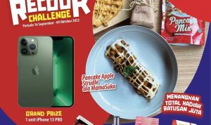 Recook Challenge Pancake Apple Struddle Berhadiah iPhone 13 Pro
