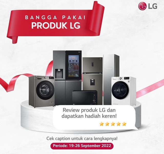 Review LG Electronic Berhadiah Voucher Senilai Total 500K