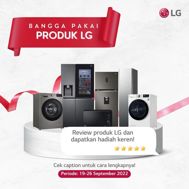 Review LG Electronic Berhadiah Voucher Senilai Total 500K